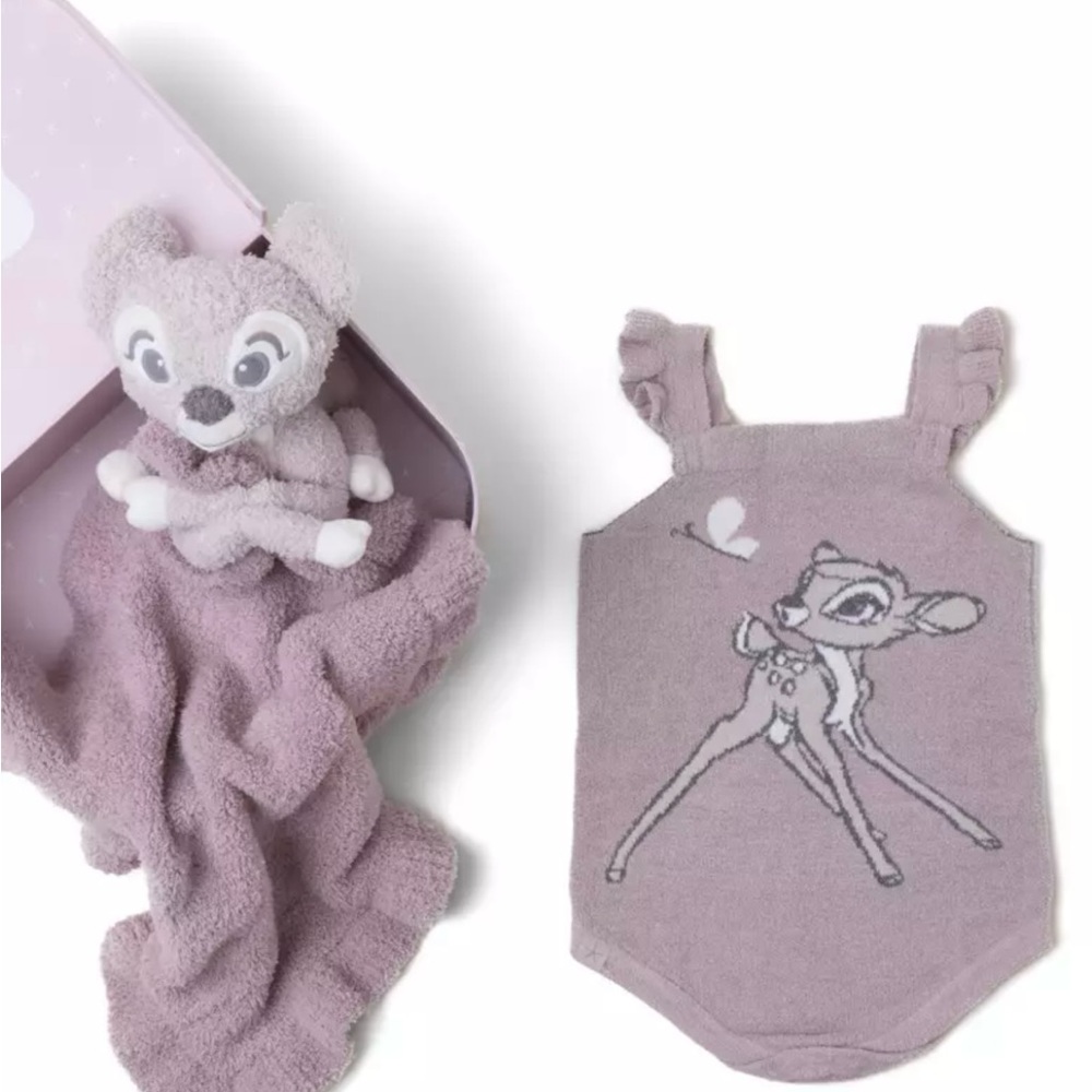 Barefoot Dreams x Disney Baby Set in Faded Rose
